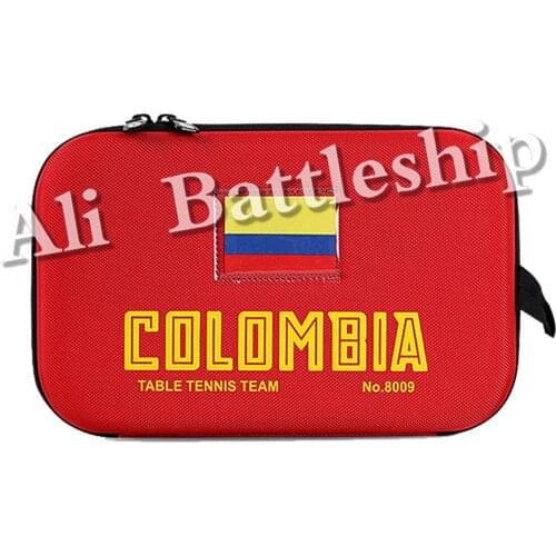 Yinhe 8009 Original table tennis case ping pong case for Colombia National teamckets case racquet sports ping pong