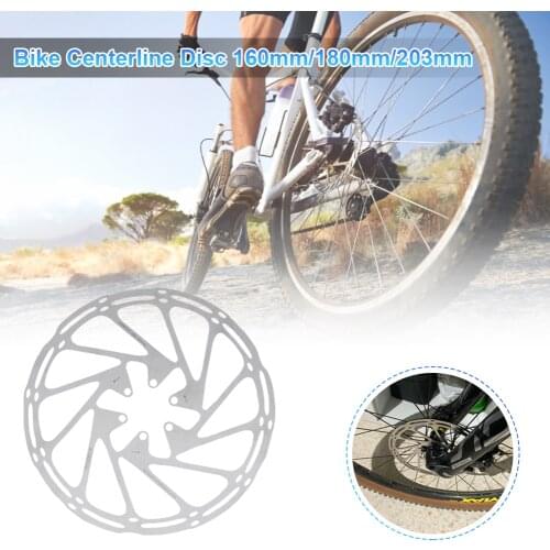 160mm 180mm 203mm Bike Disc Brake Rotor Centerline Stainless Steel MTB Bicycle Hydraulic Brake Disc Rotors For Sram Centerline