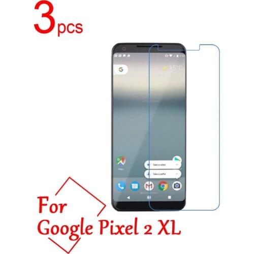 3pcs Ultra Clear/Matte/Nano anti-Explosion LCD Screen Protector Film Cover For Google Pixel 2 Pixel 2 XL Protective Film +Cloth
