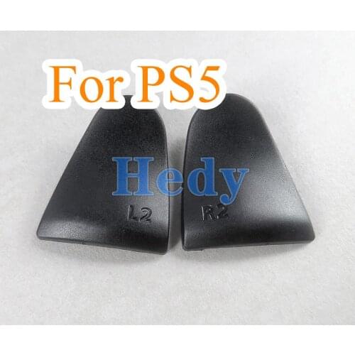 50sets Replacement FOR PS5 button Anti Slip L2 R2 Trigger Extended Buttons Kit For PS5 Controller Analog Extenders Thumbtick