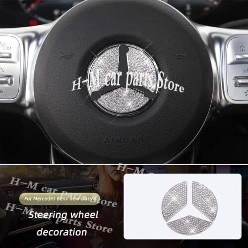 For 19-20 Mercedes Benz accessories new a-class car accessories interiorA200L interior trim A180L central control mounted diamon