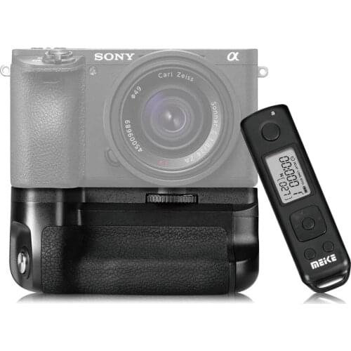 Mcoplus Meike MK-A6500 Pro Battery Grip with Built-in 2.4GHZ Remote Controller for Sony Camera