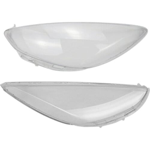 Car Headlight Shell Lamp Shade Transparent Cover Headlight Glass Headlight Lens Cover for Mazda 2 2007-2012