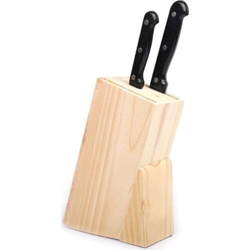 Wooden Knife Holder Creative Knife Holder Kitchen Knife Storage Rack Knife Storage Box