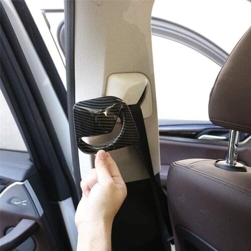 For BMW X3 G01 2018-2020, ABS Plastic Seat Safety Belt Frame Buckle Cover Trim