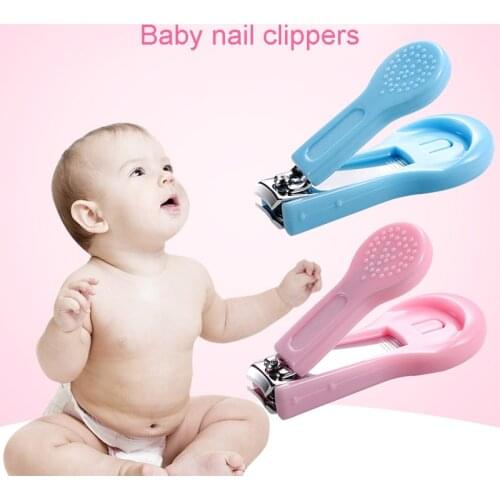 Baby Nail Care Tools Infant Products Solid Color Nail Clipper Set Accessories Newborn Items kit de cuidado para bebe