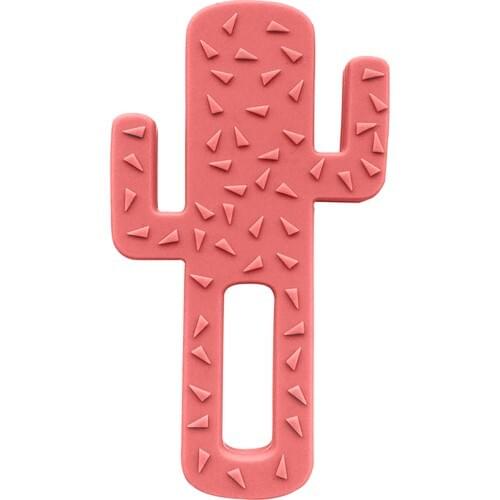 OiOi Cactus Teether Burgundy