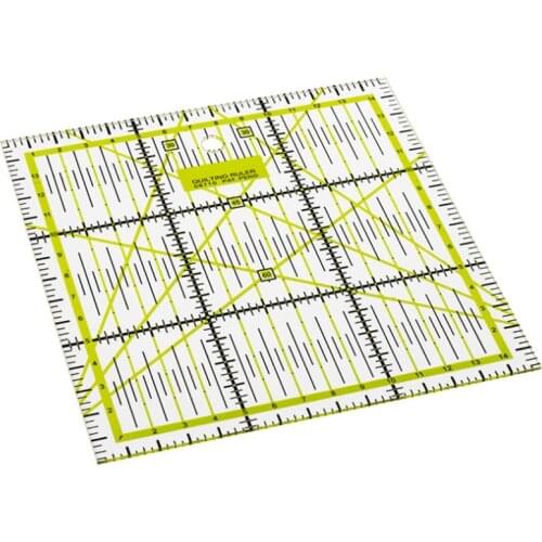 Tailor Craft Square Patchwork Sewing 1 Pcs DIY Tool Ruler Sewing Tools Scale Rule Craft Grid Cutting Thick Cloth