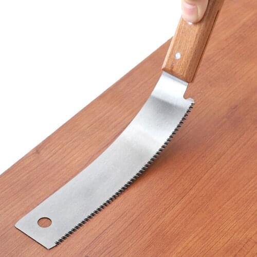 Mini Hand Saw for Woodworking SK5 Carbon Steel Tenon Fine Tooth Wooden Handle for Gardening