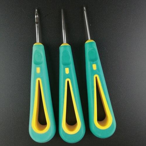Steel Stitcher Sewing Awl Hand Tool DIY Awl Needle Set Repair Shoes Bags Tool Hook Needle Accessories Sewing Tools & Accessory