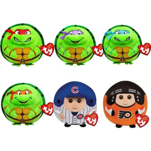 TY Beanie Boos Big Eyes Doll Plush Stuffed Animal Tortoise and Soft Collectible Toy Boys Girls Child Christmas Birthday Gift