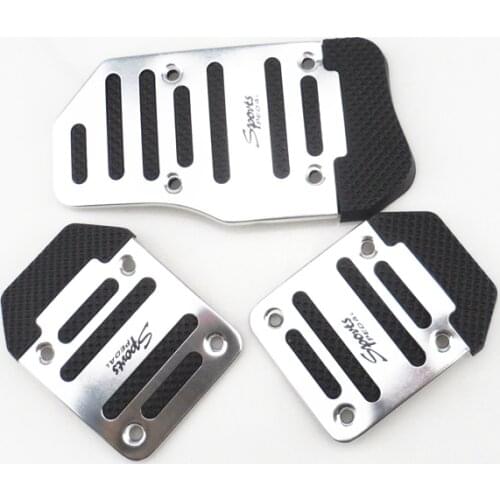 Universal aluminum non-slip car pedal car model for Ford Focus Fusion Escort Kuga Ecosport Fiesta Falcon EDGE/Explorer/EXPEDITIO