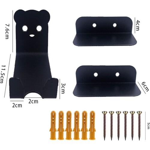 Holds Up To 30Kg Bicycle Wall Holder Mountain Bike rack Bicycle Wall Mounted Holders Heavy Duty Bike Hanger Bicycle Accessories