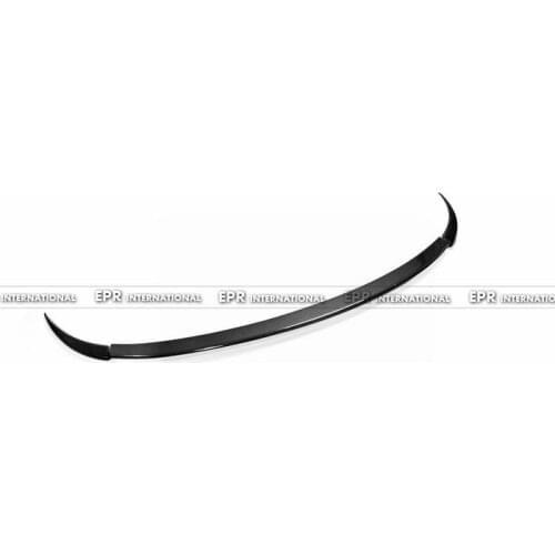 Car-styling For Porsche Macan Middle Spoiler 3pcs Carbon Fiber Rear Trunk Boot Spoiler Wing Lip