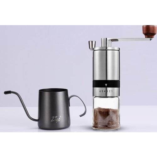 Household Portable Coffee Grinder High-end Manual Crusher Manual Coffee Mill Espresso Moledor De Cafe Grinder Machine EK50MCJ