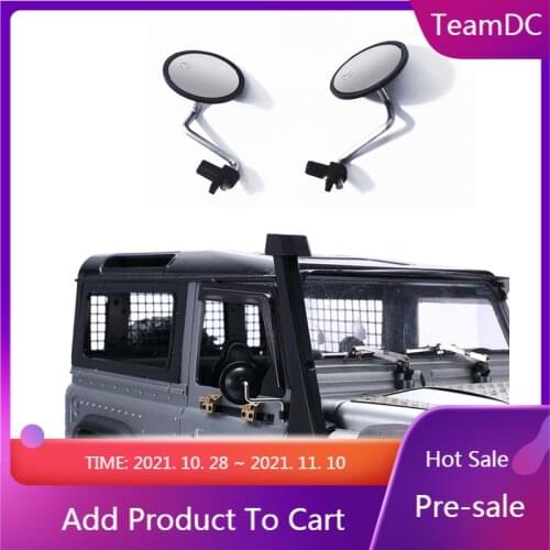 DJ D90 Modified Round/Reversing Mirror Simulation Rearview Mirror For RC Car Upgrade Parts Accessories