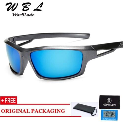WarBLade 2019 Fashion Men Polarized Sunglasses Stylish Sun Glasses 100% UV400 Polarised Driving Goggle Eyewear Male