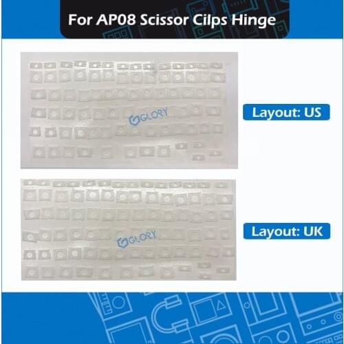White Scissor Clips Hinge Set AP08 for Macbook A1370 A1465 A1369 A1466 A1502 A1398 Keyboard Repair