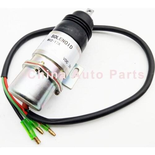 New Solenoid Z1819100520 1-81910-0520 MV2-17A 24V for 4JG1 4JG2 6BG1 6BB1