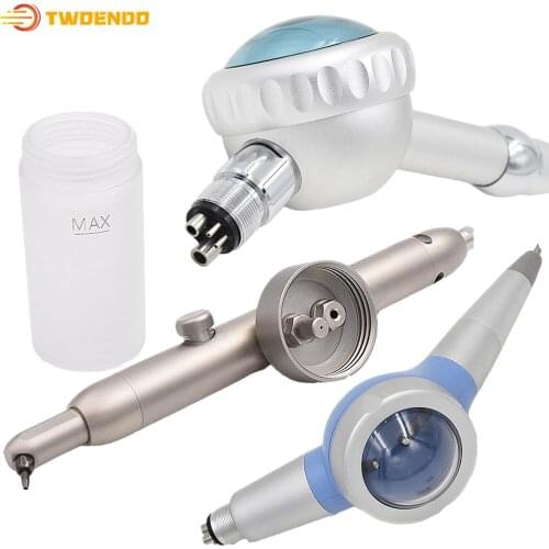 Dental M4 Metal Air Polisher Abrasion Microetcher Sandblasting Sandblaster Teeth Polishing Aluminum Oxide Air Prophy 4Holes