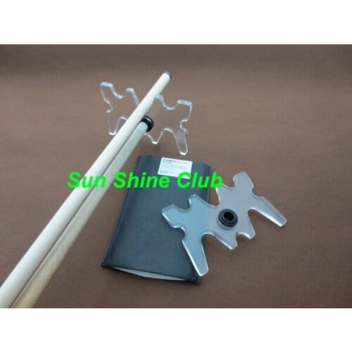 1pc Transparent Acrylic Billiards Pool Cues Rest Head Professional Dediceted Spider Snooker cue Rest Head Billiards Accessories
