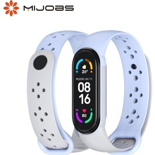 Mi Band 6 Strap for Mi Band 5 Silicone Wristbands Bracelet for Xiaomi Miband 5 6 Correas TPU Waterproof Accessories