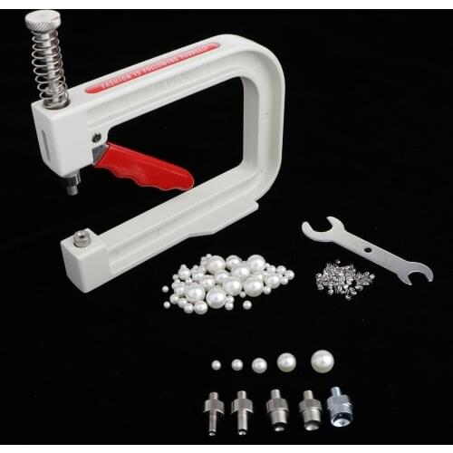 DIY Pearl Setting Machine Manual Beading Machine No Hole Nailed Bead Machine