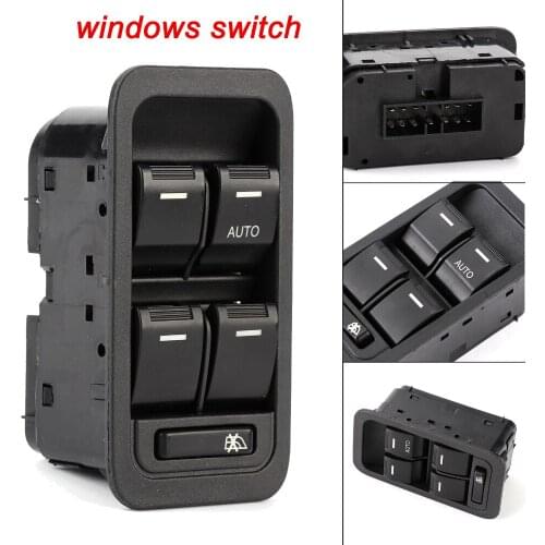 TAIHONGYU Red Illuminated 13 Pin Master Power Window Switch Fit For Ford Territory TX SX SY SZ