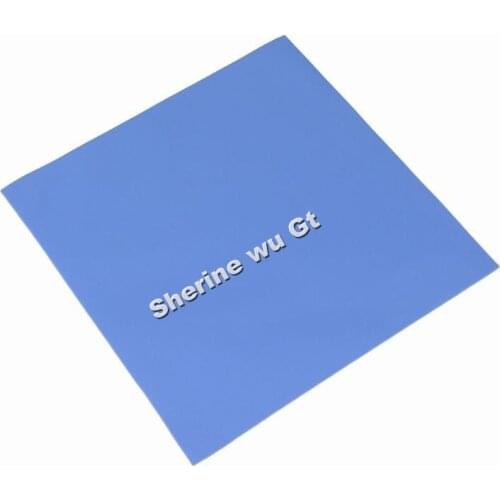 1pcs 100mm X 100mm X 2mm Computer CPU VGA GPU Heatsink Chip Cooling Conductive Compound Thermal Pad