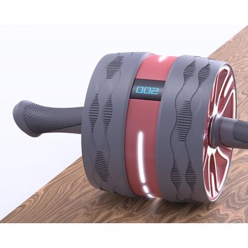 Smart Countable Abdominal Roller With Automatic Rebound Function Abdominal Wheel For Slimming And Reducing Belly Fat