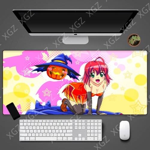 XGZ High Quality Anime Sexy Girl Mouse Pad Big Breasts Desktop Pads Big Natural Rubber Mouse-pad Gaming Play Mat Desk Mats XXL