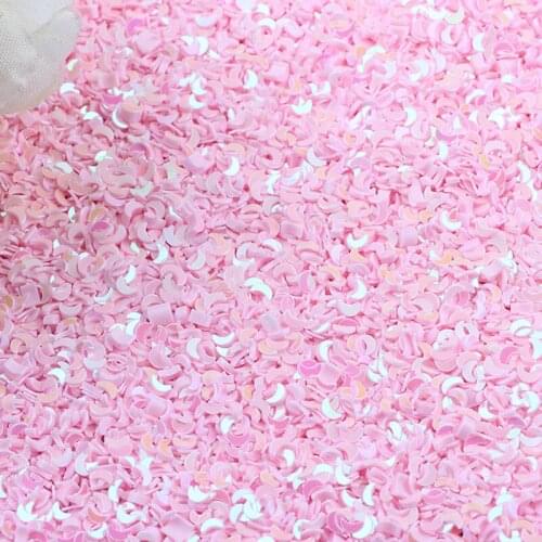 10g/lot Moon Glitter Sequins for Crafts 3mm Loose Sequin Paillettes Nail Art Decoration Confetti DIY Sewing Wedding Accessories