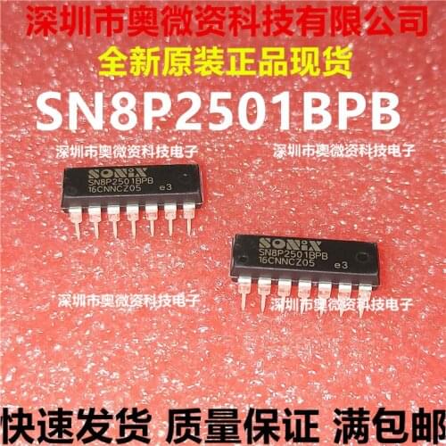 100% Original In Stock New SN8P2501DPB 2501 SN8P2501BPB