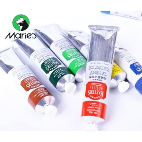 200ml MARIES Master Artist Professional Oil Paints Tube 99 Color Acrylic Paint Tool Painting Pigment Art Supplies Artist Student