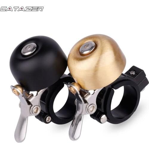 35mm Anodized Bell Cycling Audio Warning Crisp Sound MTB Road Bike Bell Left Right Hand Bicycle Bell Boys Bicycle Brass Ring