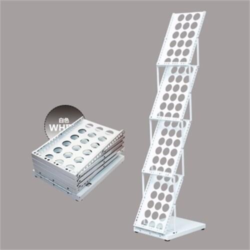 A4 Magazine Brochure Catalogue Literature Poster Page Holder Tray Folding Holder Display Rack In Booth Exhibition Shop Display