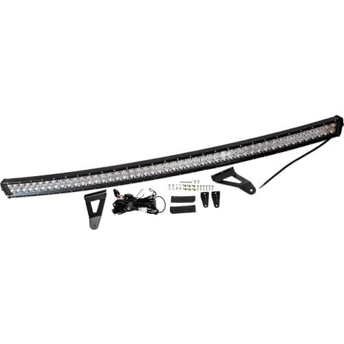 For Ford F150 2004-2018 Windshield 52 inch Curved LED Light Bar Mounting Kit
