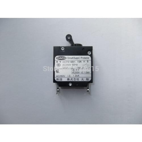 Generator Circuit Breaker DACO 10A AC250V Circuit Protector fit for oem EC2500CX generator