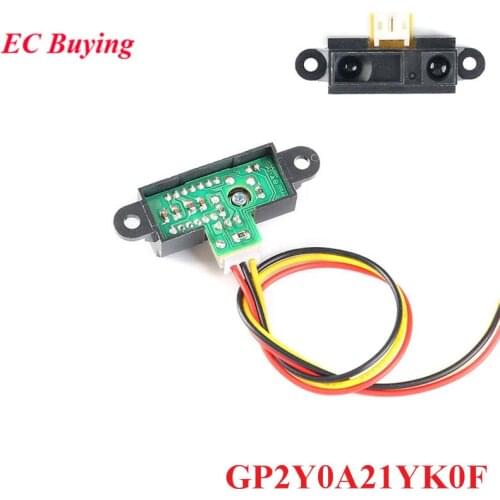 GP2Y0A21YK0F GP2Y0A21 Infrared Proximity Sensor IR Analog Distance Sensor 10-80cm Infrared Distance Sensor 4.4-5.4V For Arduino