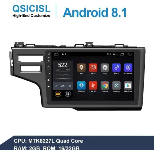 IPS 9" Android 8.1 car radio multimedia player for Honda FIT 2014-2018 car head unit 1 din gps navigation multimedia player