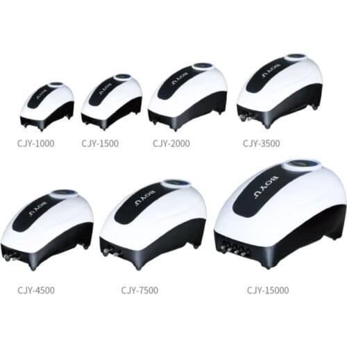 BOYU CJY Series Oxygen Pump 1.7W -12W Ultra-quiet Adjustable Air Pump for Aquarium Fish Tank Aerator Increase Air Compressor