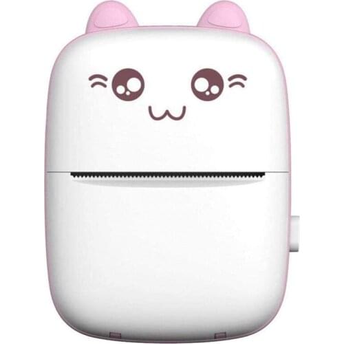 Mini Thermal Printer Children Wrong Questions Bluetooth Printer is Suitable for Childrens Education and Learning