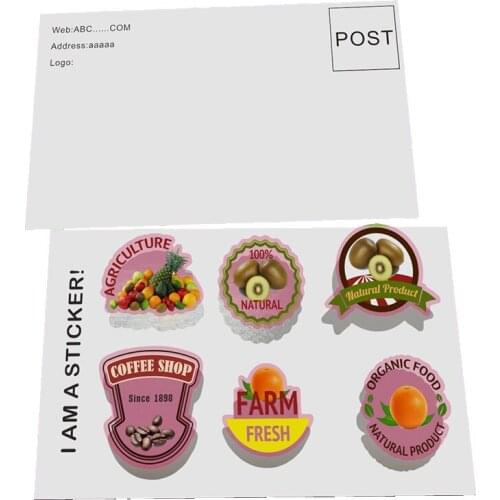 Custom Printed Round Product Sticker, Waterproof Plastic Round Sticker, Adhesive Paper Round Label Sticker