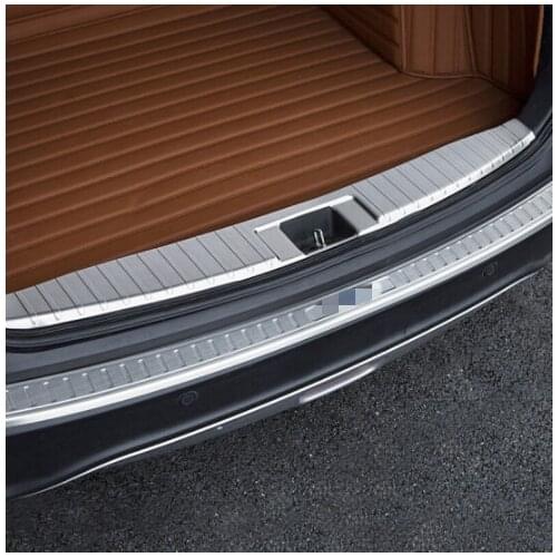 Stainless steel rear bumper protector rear trunk cover trim for Honda HRV hr-v Vezel 2015-2020