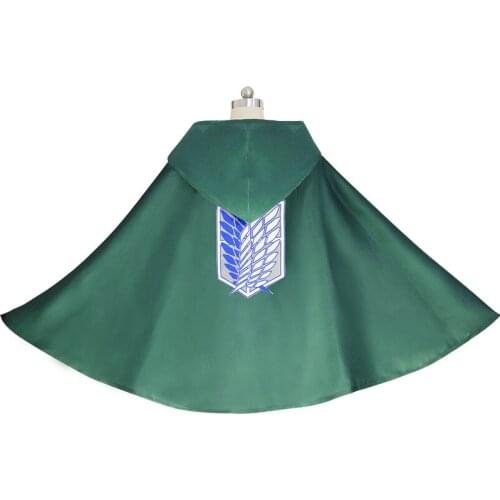 2021 New Anime Attack On Titan Cosplay Clothing Hoodie Cloak Halloween Costumes