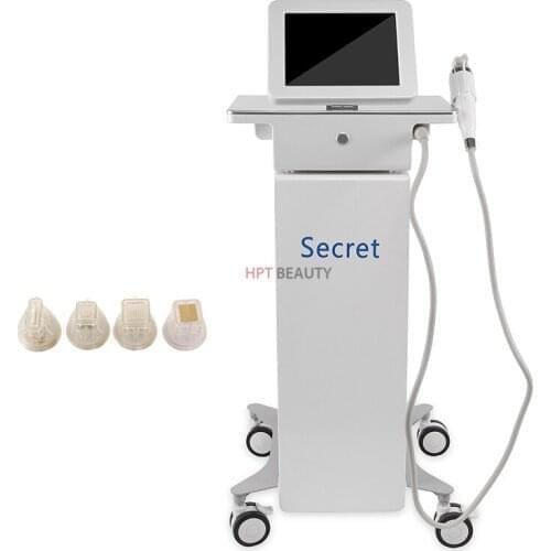 Portable Microneedle RF Radio Frequency Machine and Gold Fractional RF Beauty Machine for Face Lift