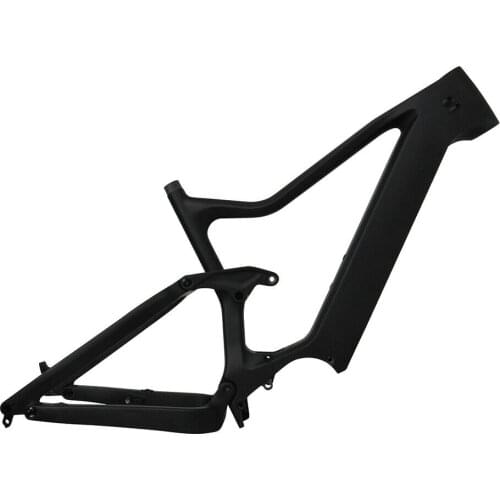 26er Full Carbon Fat Bike Ebike Frame BAFANG G510 M620 Motor 1000 watt Battery 672wh Suspension Snow Bicycle 16" 18" 20"