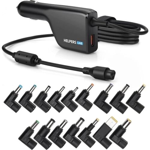 90W Car Charger 14 DC connector Universal Auto-Charger for Laptop For Lenovo/Asus/Acer/Toshiba/Gateway/HP/Samsung/Sony
