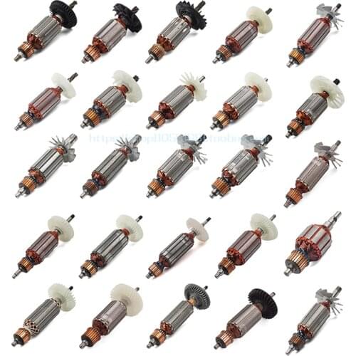 Armature Rotor Angle Grinder Electromechanical Circular Saw Electric Hammer Sandpaper Machine Demolition Hammer Power Tool Parts