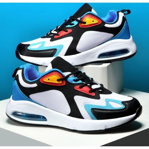 Fashion New Women Casual Shoes Anti Slip Breathable Female Air Cushion Running Shoes Women Flats Lightweight Large Size 46